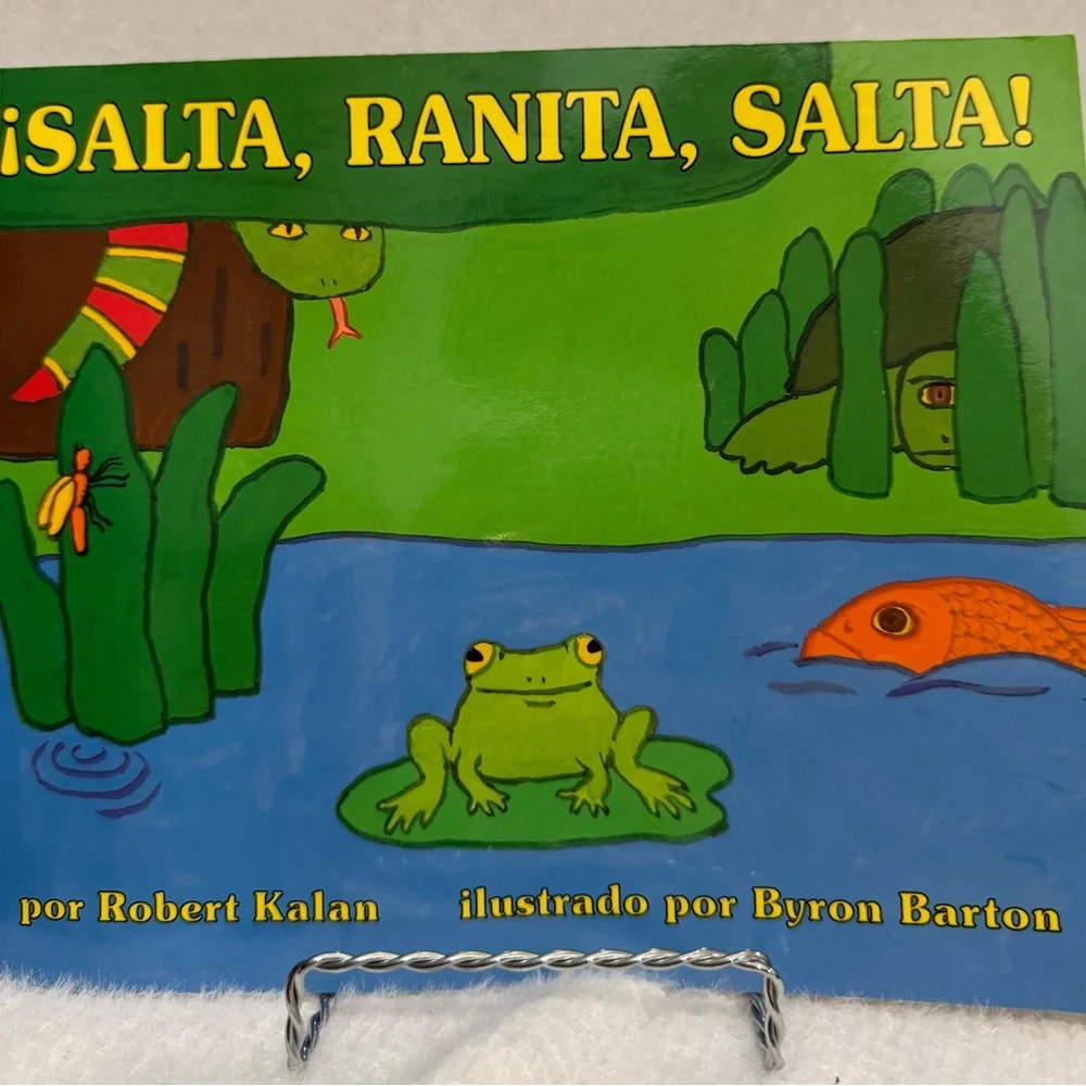 ¡Salta, Ranita, Salta! Children's Book - Green